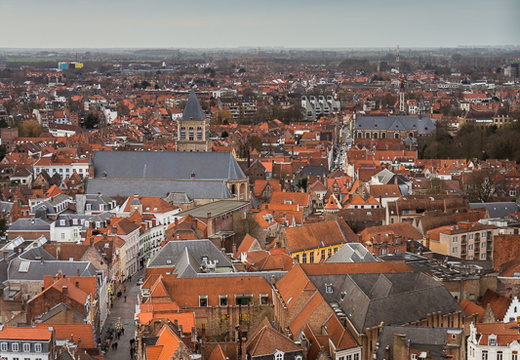 Bruges from the Belfort